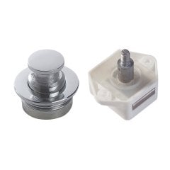 Pushbuton Kromaj 16mm Mekanizması ile