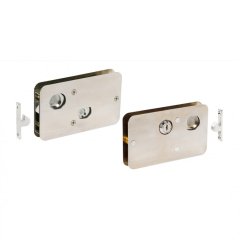 Sürgü Kapı Kilidi Paslanmaz Çelik 134x80x15mm