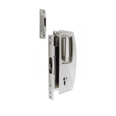Sürgü Kapı Kilidi Paslanmaz Çelik 220x22mm