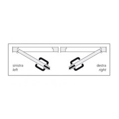 Kapı Kilidi Paslanmaz Çelik Sağ 144x22x2mm