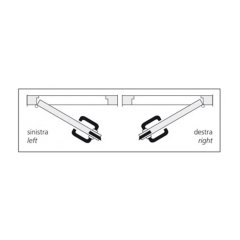 Kapı Kilidi Brelli Paslanmaz Çelik Sol 163x40x13mm
