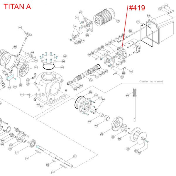 Irgat Motor Titan #419 24V 2300W