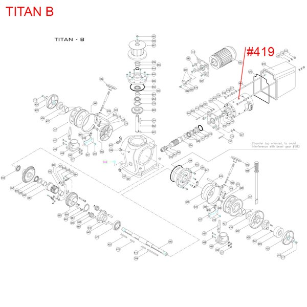 Irgat Motor Titan #419 24V 2300W