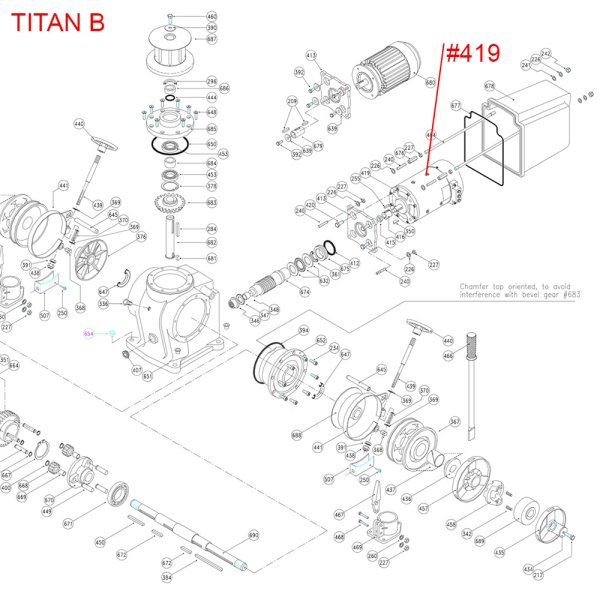 Irgat Motor Titan #419 24V 2300W