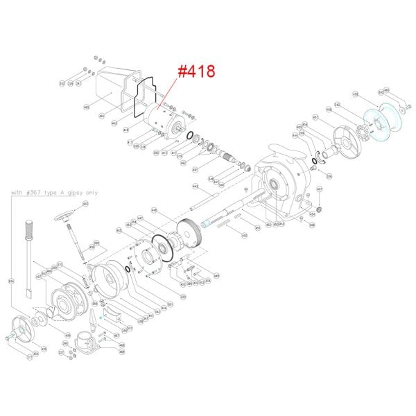 Irgat Motor Falkon #418G 12V 1700W