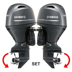 Yamaha F/FL130A ETX SET Marşlı 4T Enjektörlü Trimli Ext. Uzun Şaft Pas.Çelik Pervane