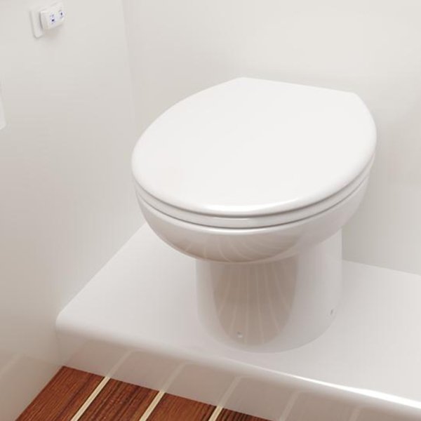 Sanimarin 31 Luxe Alçak Taş Tuvalet 12V Üç Kademeli Dokunmatik Kumandalı