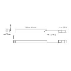 Lineer Aydınlatma Wave Neonflex Top 3mt 18x16 IP68