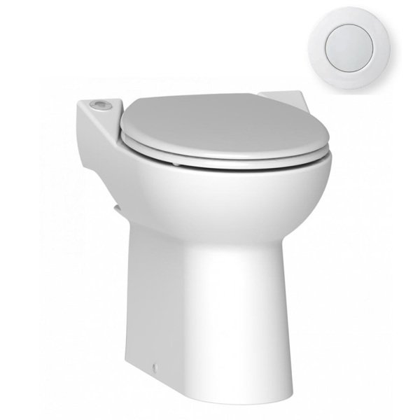 Sanimarin 43 Comfort Plus Yüksek Taş Tuvalet 24V Pnomatik Kumanda Buton