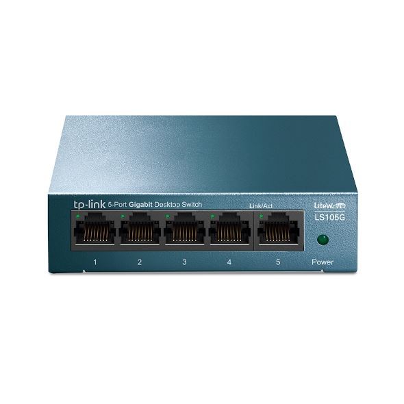 TP-LINK LS105G 5-Port 10/100/1000Mbps Desktop Switch