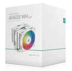 DEEPCOOL AG620-WH-ARGB AG620 BK A RGB İşlemci Soğutucu Beyaz