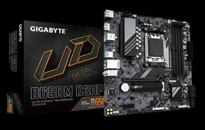 GIGABYTE B650M-D3HP AMD Socket AM5:Supports AMD Ryzen™ 7000 Series Processors