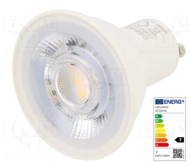 OSRAM 4058075198760 LED GU10 SPOT LAMBA 6.9W SARI IŞIK