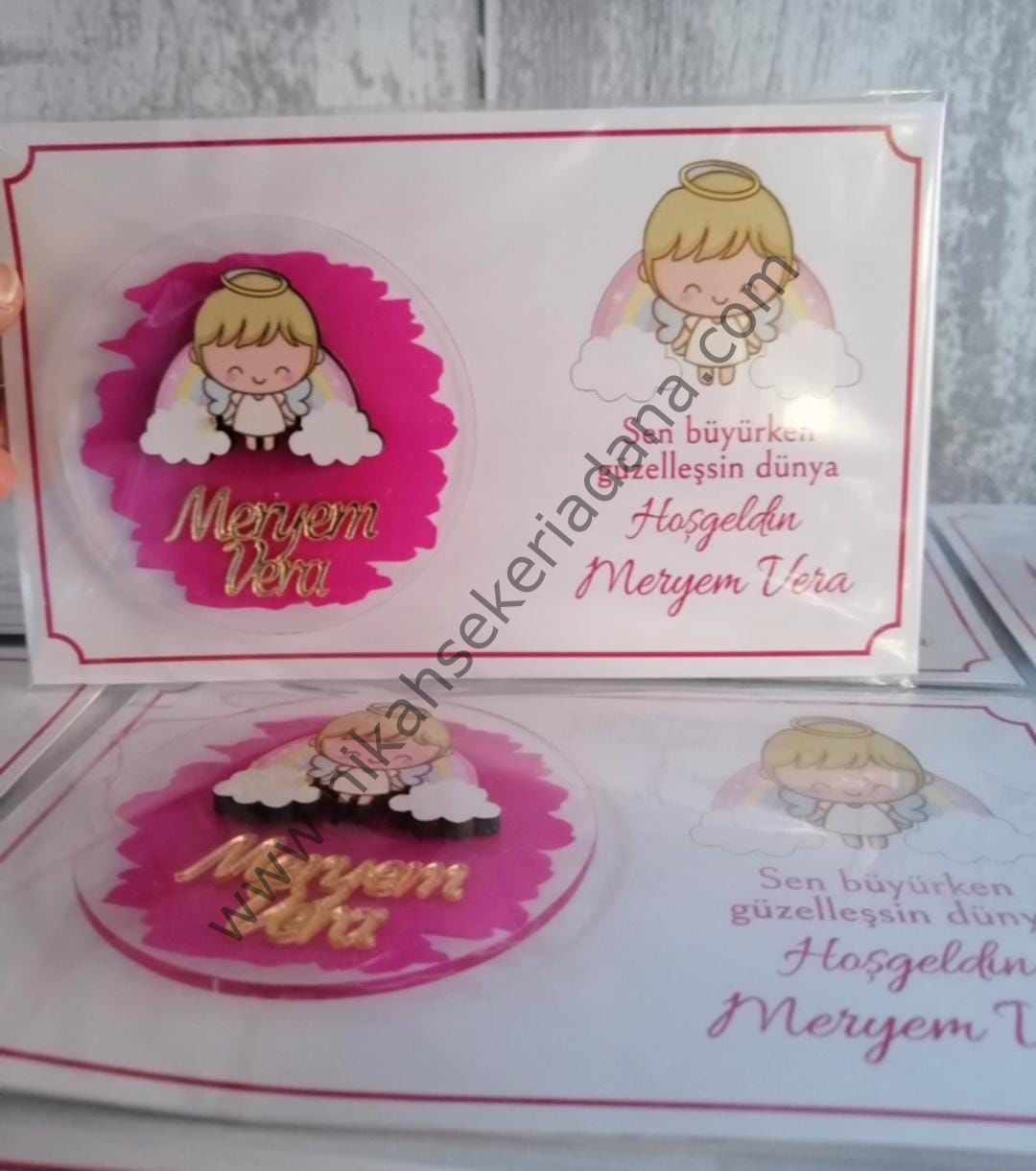 Şeffaf pleksi magnet