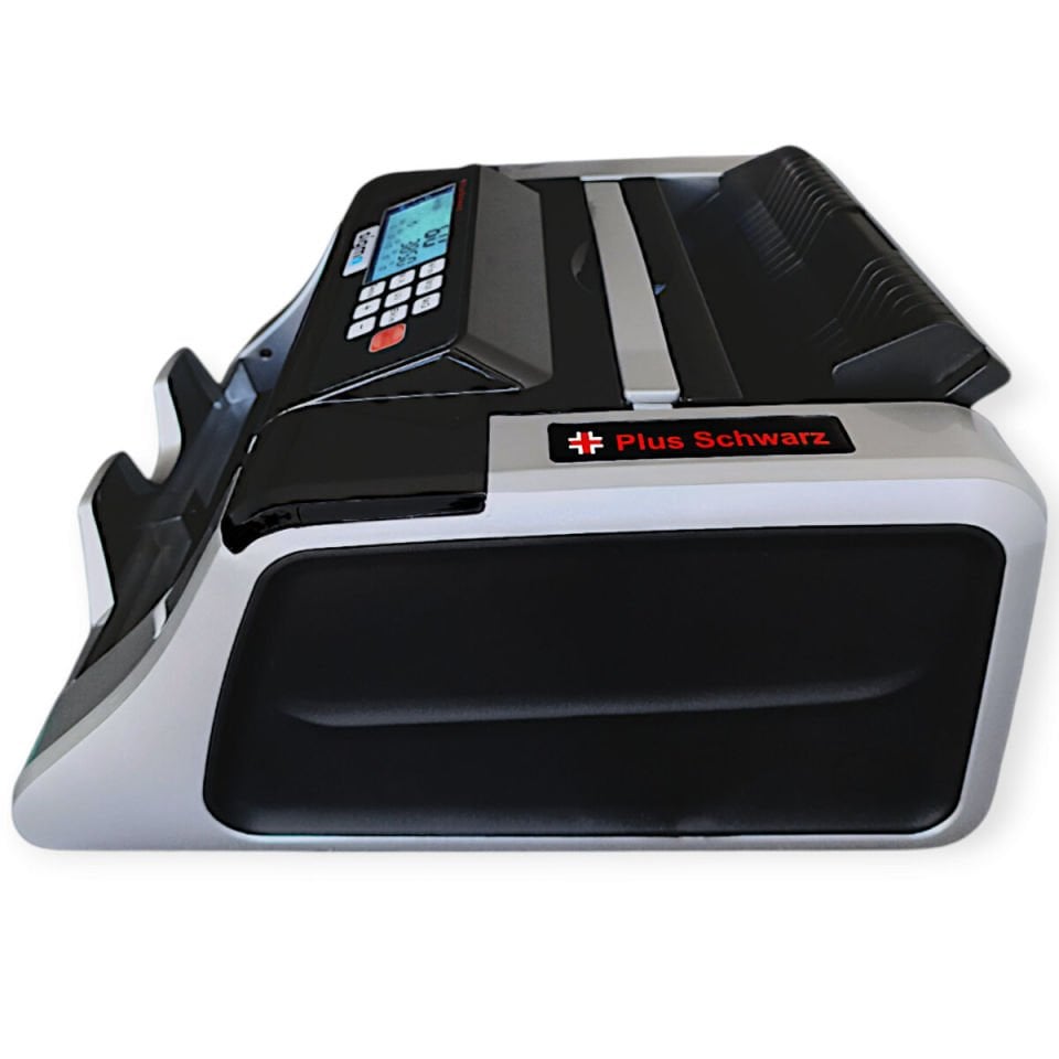 Sigma Plus Schwarz Para Sayma Makinesi | TL Karışık Sayım, Sahte Para Kontrolü, TFT Ekranlı