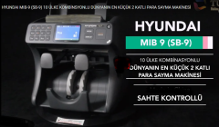 Hyundai SB-9 10 Ülke Paralı, Otomatik Tanımalı Para Sayma Makinesi