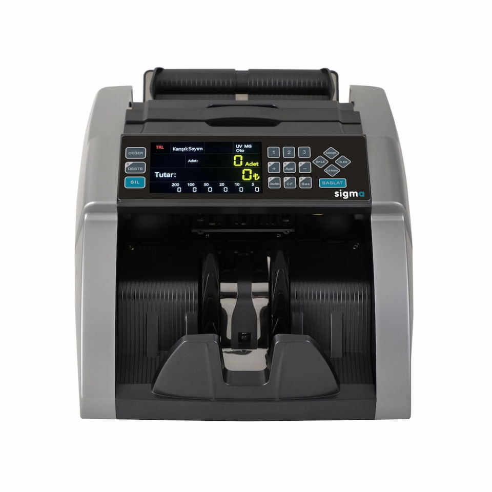 SC 8500 Para Sayma Makinesi | TL-EUR Karışık, USD-GBP Adet Sayım ve Sahte Kontrol