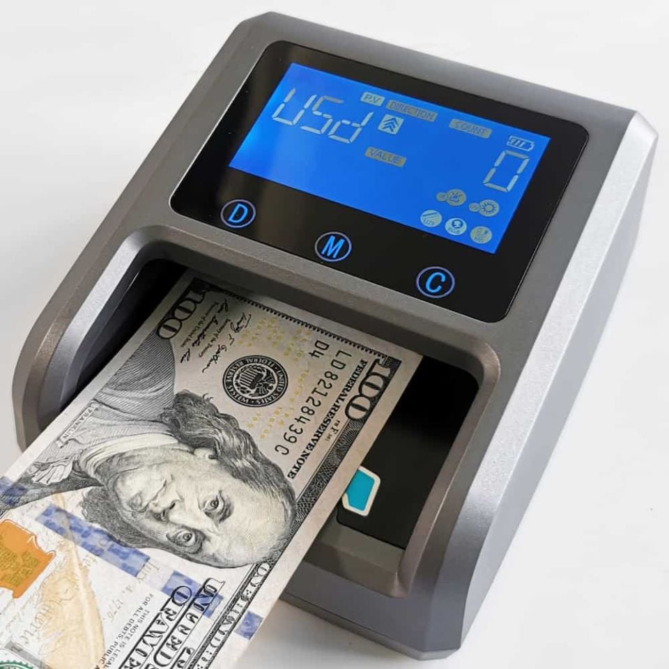 Sigma SC-2268 Sahte Para Kontrol Cihazı | TL, USD, EUR, GBP Uyumlu Dedektör