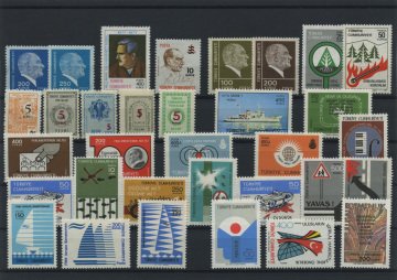 histoire Pulko de la République de Turquie Stamp Collection 1970 - 1977 Set