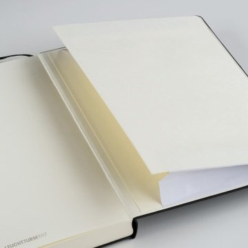 Leuchtturm1917笔记本中（A5），硬皮，249偶数页，