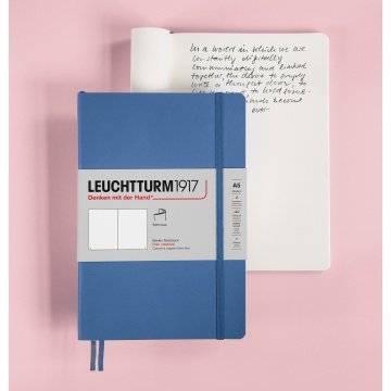 Leuchtturm1917 Not Defteri Orta Boy (A5), Pastel Tonlu Yumuşak Kapak, 123 Numaralandırılmış Sayfa,