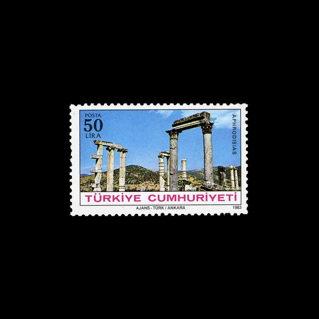 Antik Kentler 2 (2 Kasım 1983) - Türkiye Cumhuriyeti Pul Koleksiyonu
