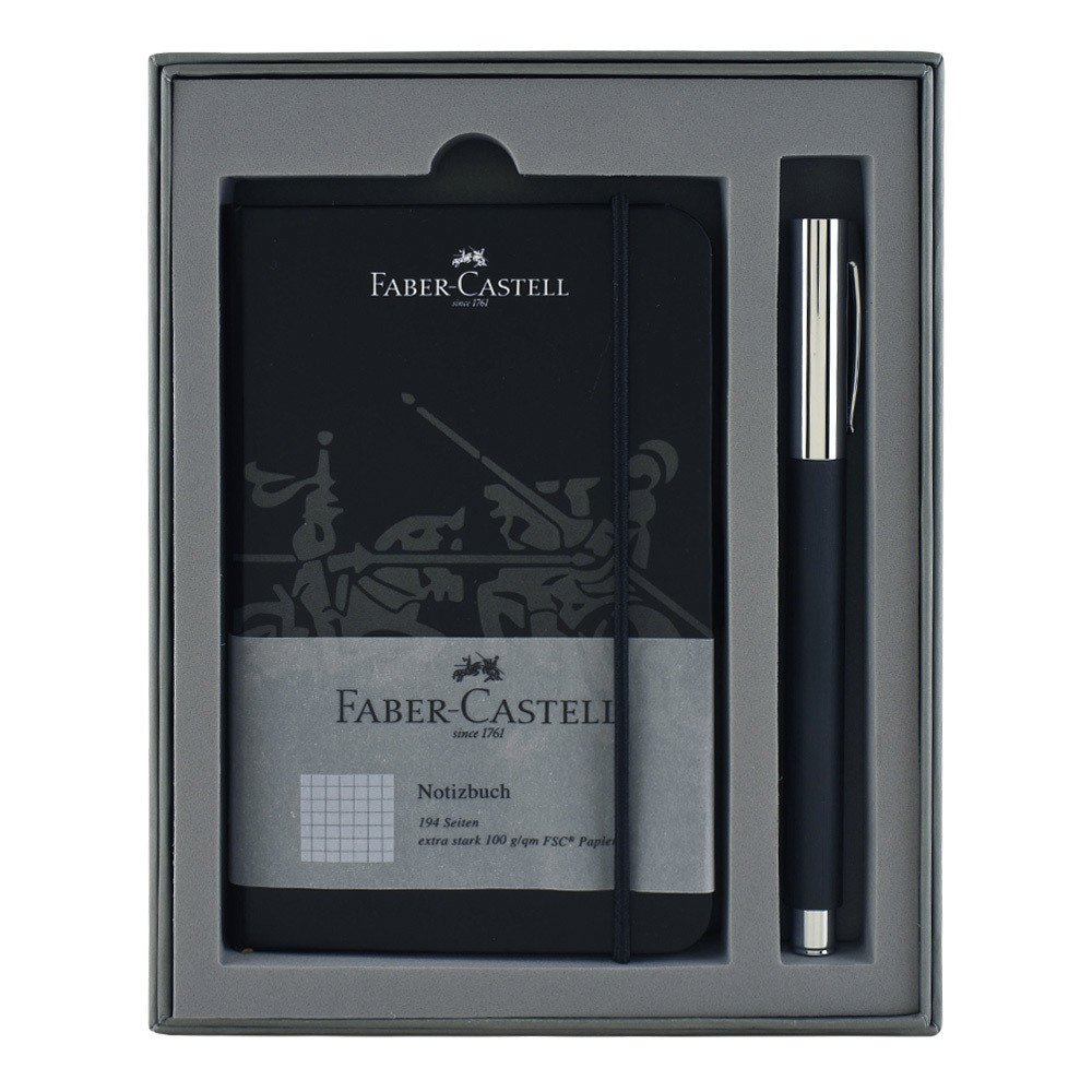 Faber Castell Ambition Hediye Seti (Siyah Roller Kalem)