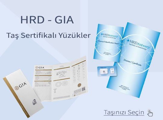 Uluslararası HRD Pırlanta Sertifikası Çeşitleri