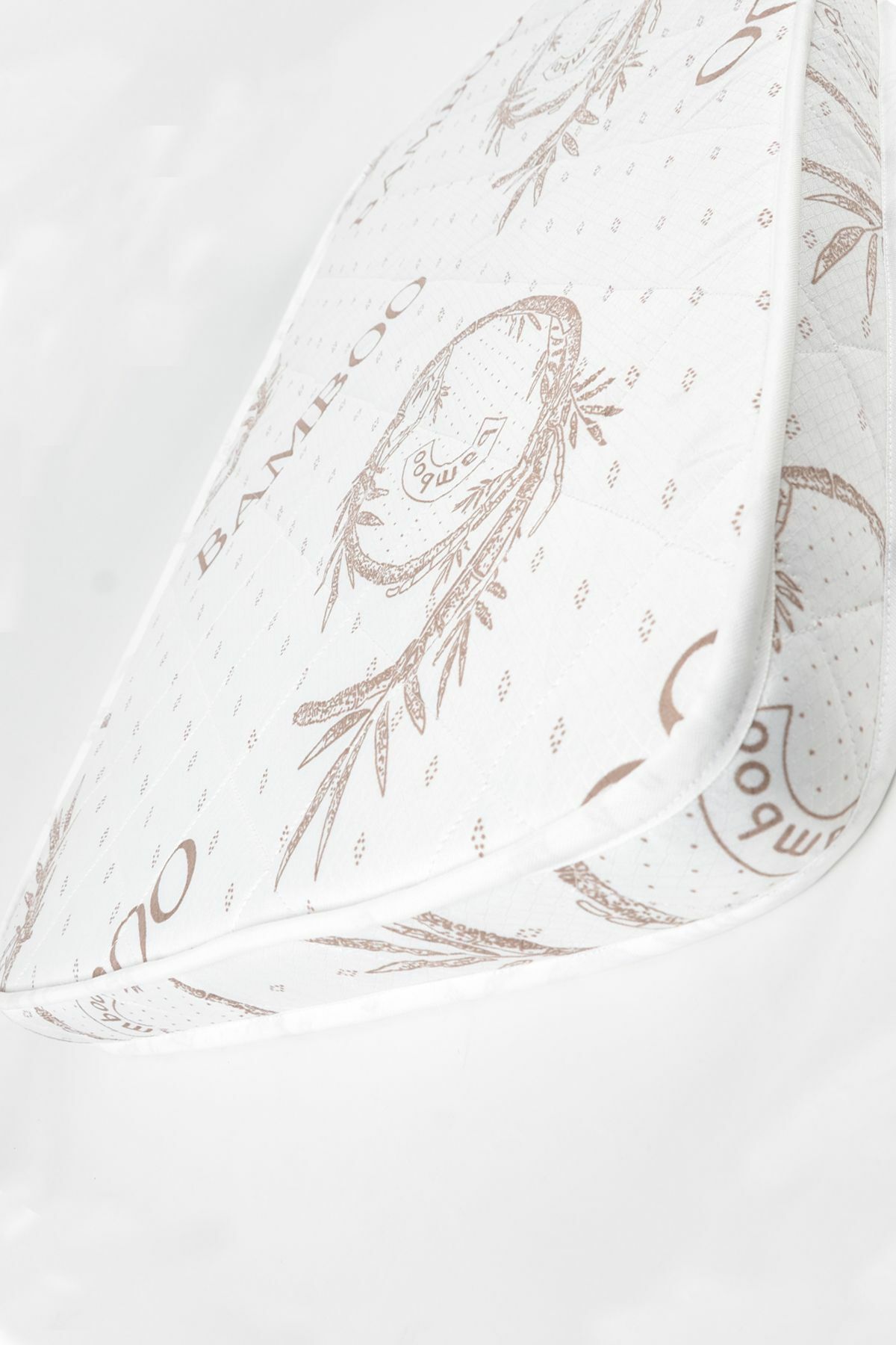 Bambu Ortopedik Bebek Oyun Parkı & Beşik Yatağı Beyaz - 45x80