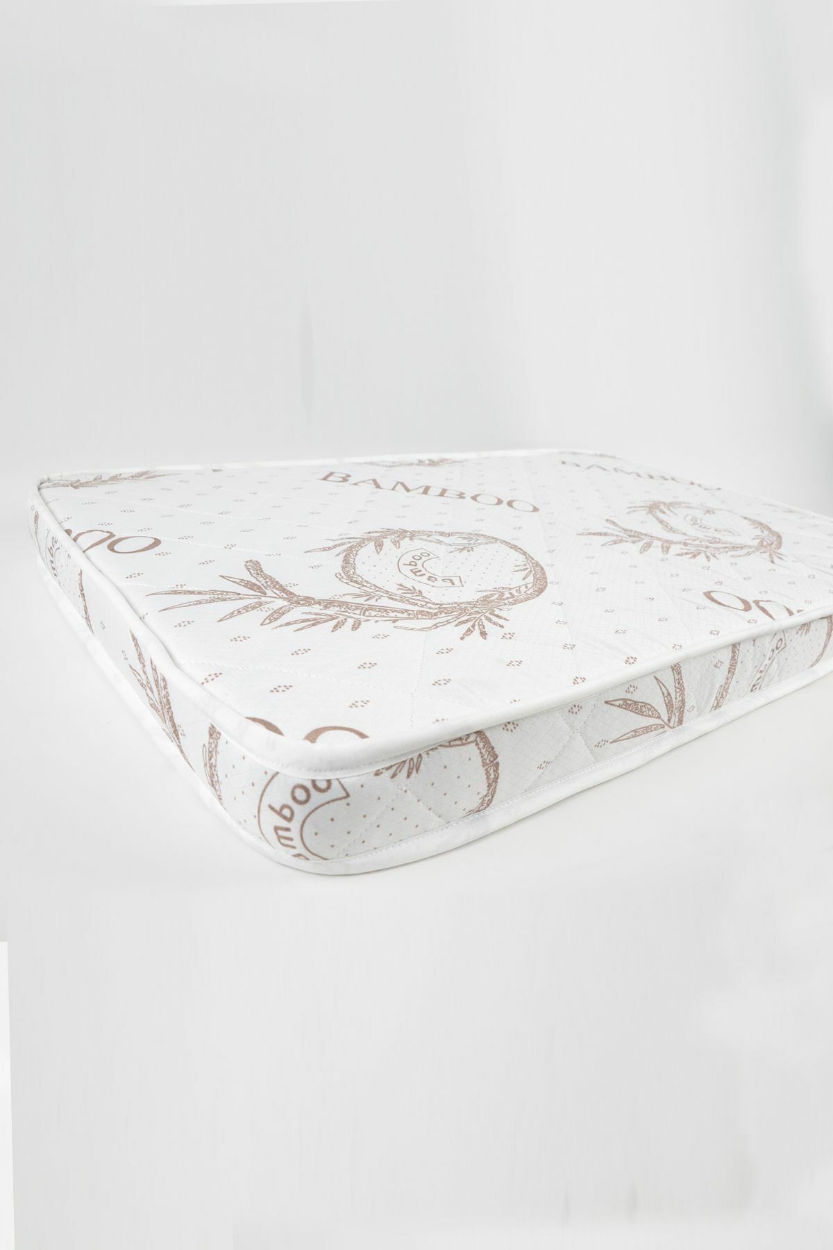 Bambu Ortopedik Bebek Oyun Parkı & Beşik Yatağı Beyaz - 45x80