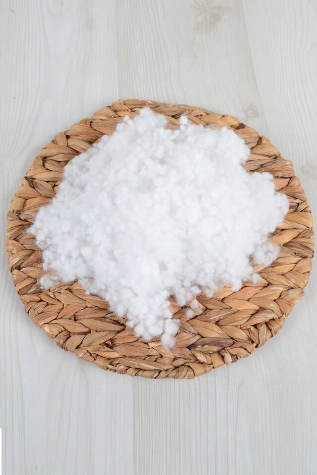 %100 Boncuk Silikon 3KG Elyaf Yastık Yorgan Oyuncak Dolgu Malzemesi