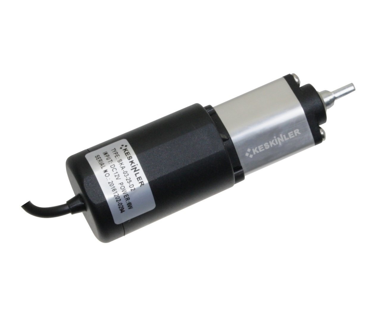 SKA-03-25-D2 12V 25mm 6W Lineer Aktüatör Motor