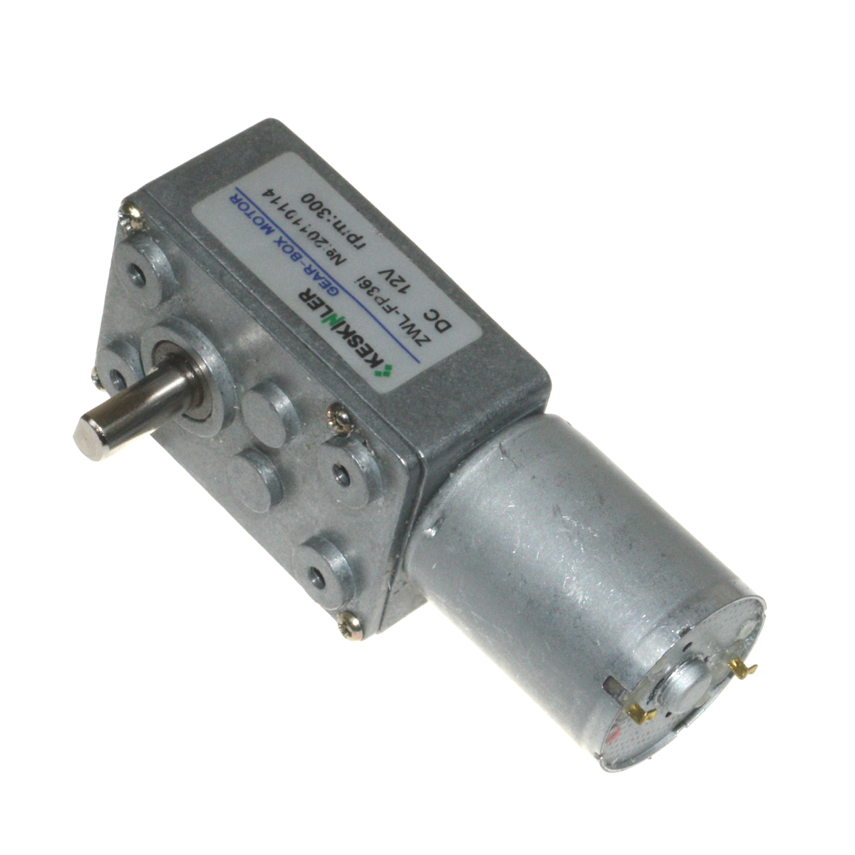 KWL-FP 12V 300Rpm Redüktörlü L DC Motor