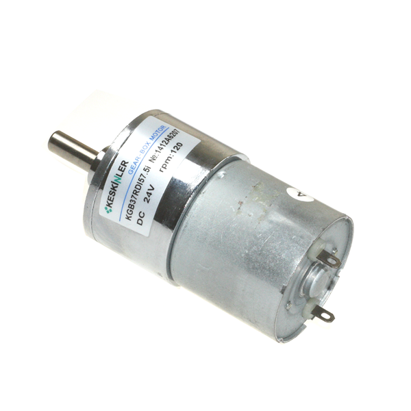 KGB-37 24V 120Rpm Redüktörlü Dc Motor