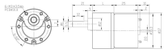 KGB-37 12V 700Rpm Redüktörlü Dc Motor