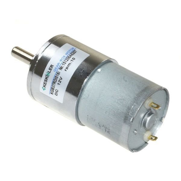 KGB-37 12V 11Rpm Redüktörlü Dc Motor