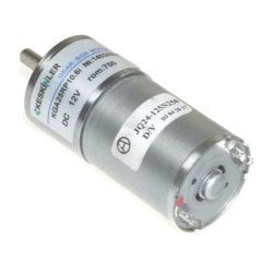 KGA-25 12V 750Rpm Redüktörlü Dc Motor