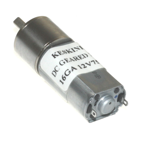 KGA-16 12V 750Rpm Redüktörlü Dc Motor