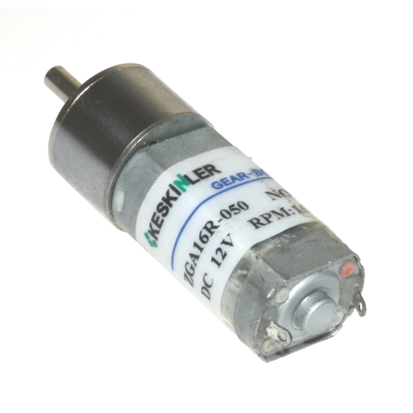 KGA-16 12V 1500Rpm Redüktörlü Dc Motor