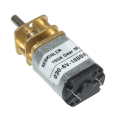 KGA-15 6V 1000Rpm Redüktörlü Dc Motor