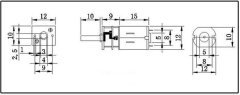 KGA-12 6V 6000Rpm Redüktörlü Dc Motor