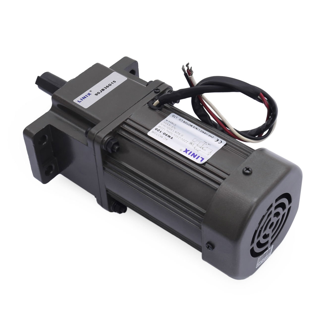 YN90-120 220V 120W 36RPM Flanşlı AC Motor