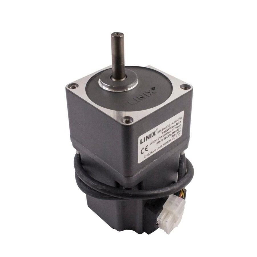 60JB20GN 24V 25W 150RPM Geared Brushless DC Motor