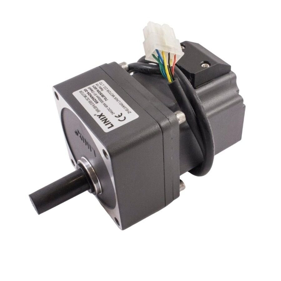 70JB5GN 24V 40W 600RPM Geared Brushless DC Motor
