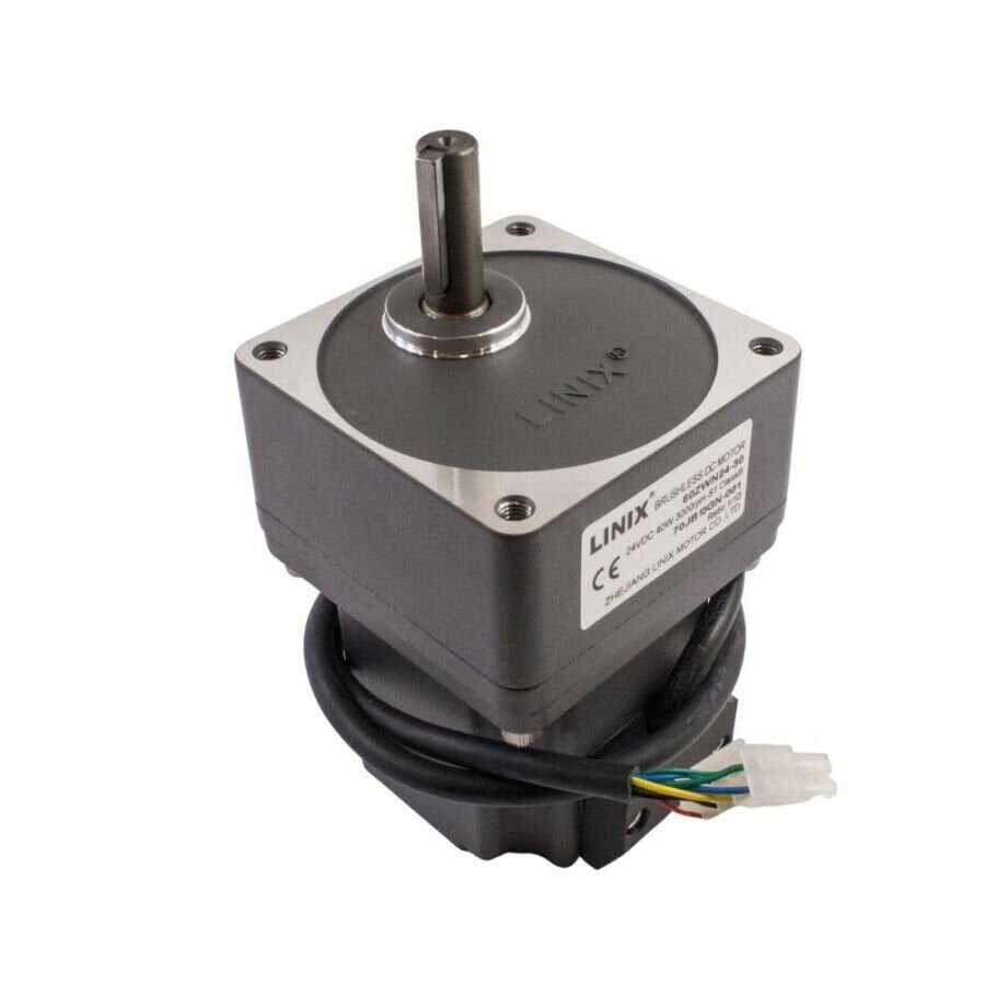 70JB10GN 24V 40W 300RPM Geared Brushless DC Motor