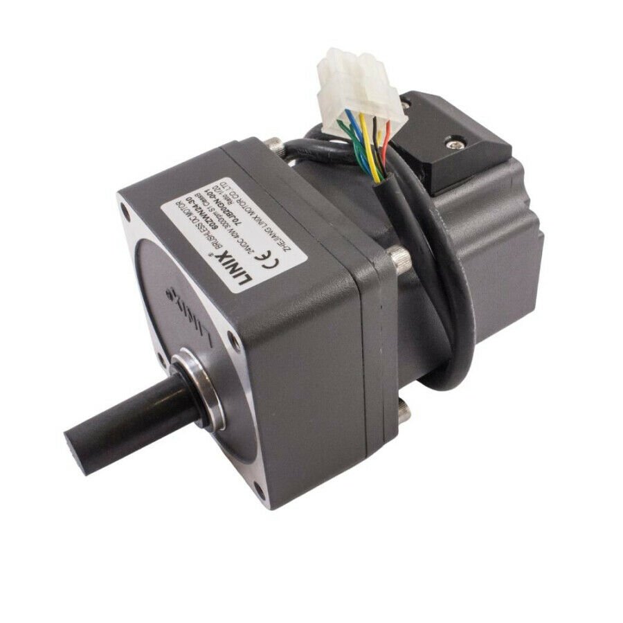 70JB20GN 24V 40W 150RPM Redüktörlü Brushless DC Motor