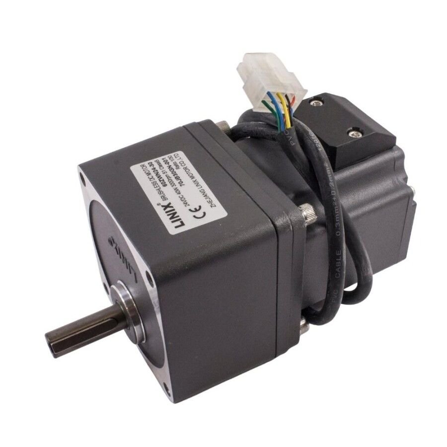 70JB30GN 24V 40W 100RPM Redüktörlü Brushless DC Motor