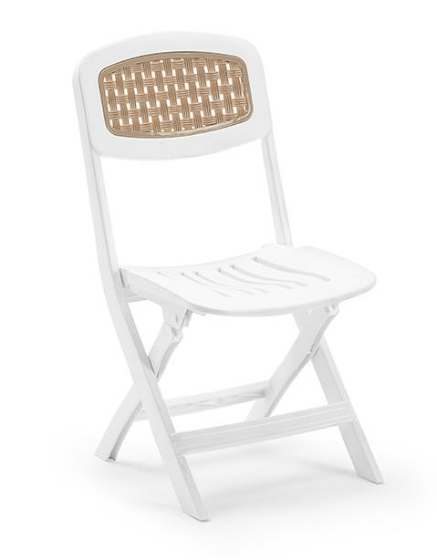 Omnipazar SY-2530 Katlanır Lüks Plastik Sandalye