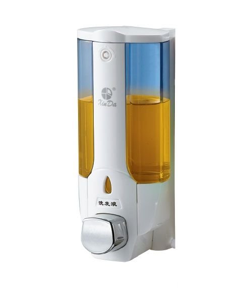 Xinda ZYQ138B Sıvı Sabun ve Şampuan Dispenseri Beyaz 380 ml