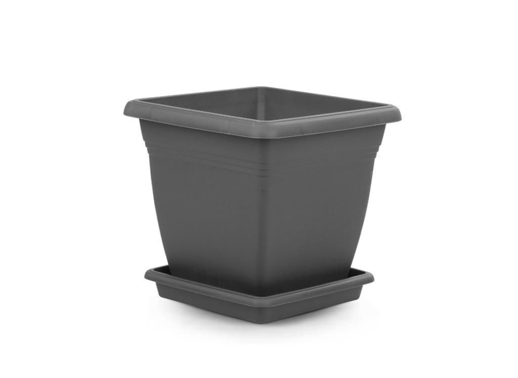 Omnipazar SO-VK04 Villa Kare Tabaklı Saksı 32 lt No 4